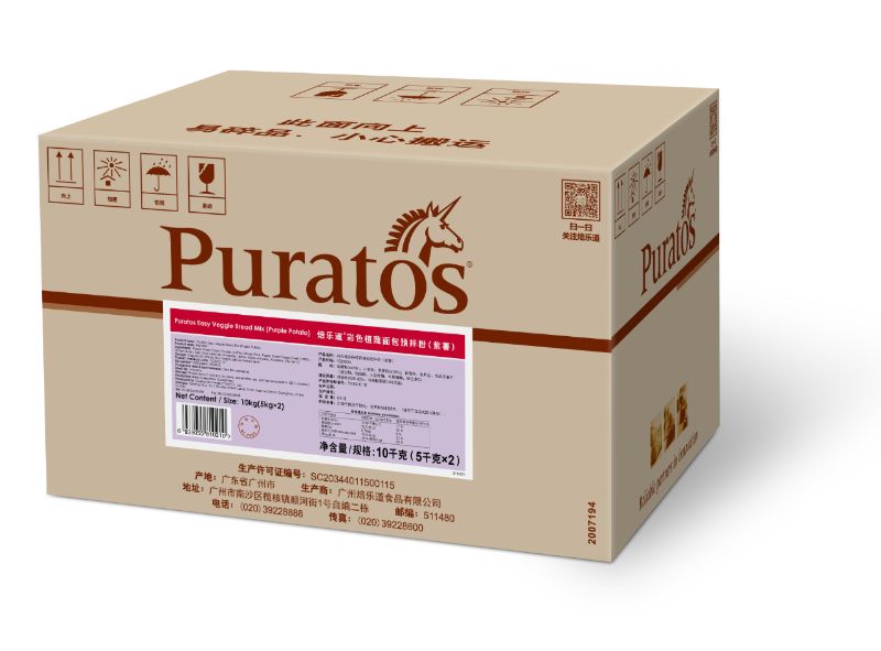焙乐道彩色植蔬面包预拌粉（紫薯） - Puratos